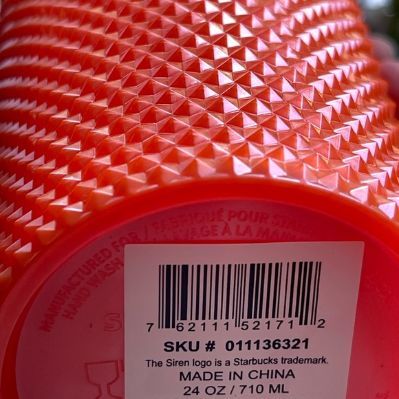 🎃NEW HALLOWEEN SET STARBUCKS 2022 Orange Bling & 2020 Black Venti Tumblers, NWT - Picture 14 of 15